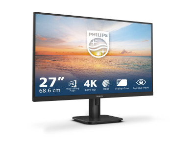 Philips : 27IN IPS 4K 350CD/ 2HDMI/DP/HP