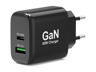 Port Design : 4-IN-1 STARTER pack 65W GAN CHARGER