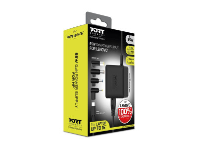 Port Design : CHARGER POWER SUPPLY GAN 65W - LENOVO - EU