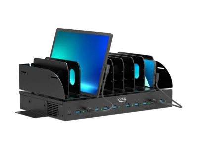 Port Design : CHARGING TABLE 10 TABLET TYPE A + C PD 30W