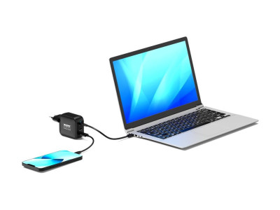 Port Design : WALL CHARGER TYPE C PD 100W GAN + CTOC cable 2 M - EU