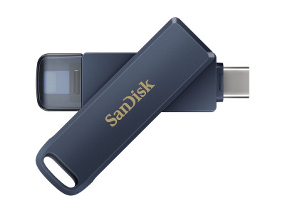 SANDISK : IXPAND PHONE drive USB TYPE-C METALLIC SKY 128GB