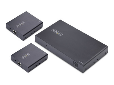 Startech : 4-PORT HDMI EXTENDER/SPLITTER - 1X4 HDMI OVER ETHERNET kit