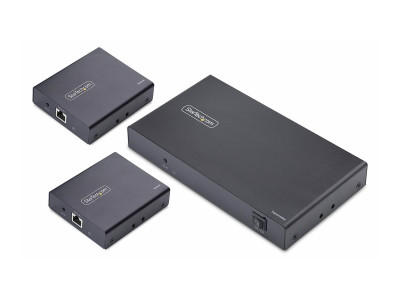 Startech : 4-PORT HDMI EXTENDER/SPLITTER - 1X4 HDMI OVER ETHERNET kit