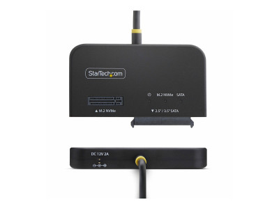 Startech : ADAPTATEUR USB-C/USB-A M.2 N VME et SATA 25/35 10 GBPS