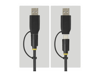 Startech : ADAPTATEUR USB-C/USB-A M.2 N VME et SATA 25/35 10 GBPS