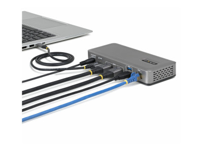 Startech : STATION DACCUEIL USB-C - DOUBLE CRAN DP 4K 60HZ