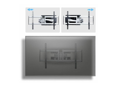 Startech : SUPPORT MURAL ARTICUL ROBUSTE pour TV JUSQU 100 VESA