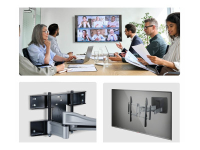 Startech : SUPPORT MURAL ARTICUL ROBUSTE pour TV JUSQU 100 VESA