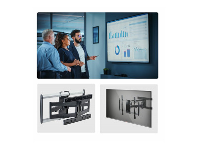 Startech : SUPPORT MURAL ARTICUL ULTRA F pour TV JUSQU 65 VESA