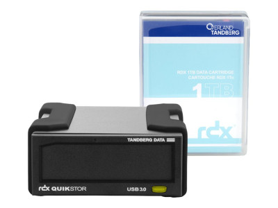 Tandberg : RDX EXT drive avec 1TB HDD cartouche