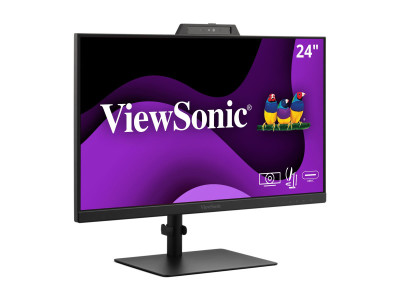 Viewsonic : 24IN IPS FHD 250CD/ HDMI/DP/2USB/USB-C/HP avec CAM/HAS