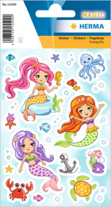 HERMA Stickers MAGIC Tortues, oeil vacillant