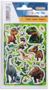 HERMA Stickers MAGIC Dragons, transpuffy