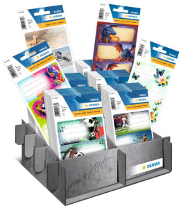 HERMA Étiquettes pour livres VARIO, présentoir