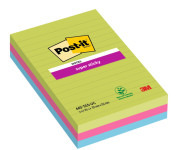Post-it Bloc-notes super sticky notes, 101 x 152 mm, ligné Post-it Bloc-notes super sticky notes, 101 x 152 mm, ligné