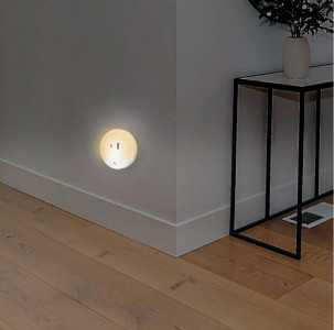 LogiLink Lumière d'orientation à LED avec capteur, blanc