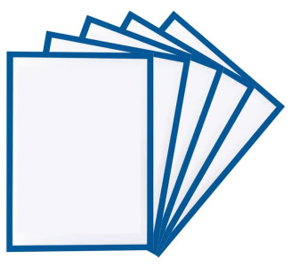 magnetoplan Cadre d'affich. magnétique magnetofix, A4, noir