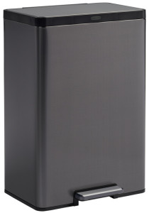 Rubbermaid Collecteur à pédale Elite Dual Stream, 60 litres