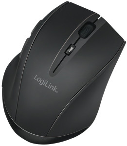 LogiLink Optische BT 5.0 Maus, kabellos, schwarz