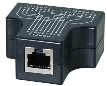 LogiLink RJ45 Anschlussdoppler, 2x 10/100 BaseT