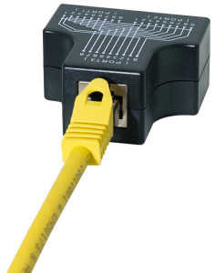 LogiLink RJ45 Anschlussverdoppler, 1:1 parallel geschaltet