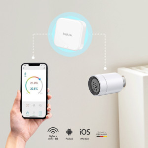 LogiLink Wi-Fi Smart Zigbee Gateway, weiß