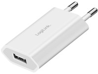 LogiLink USB-Steckdosenadapter, 1x USB-A, 5 Watt, weiß LogiLink USB-Steckdosenadapter, 1x USB-A, 5 Watt, weiß