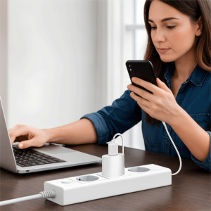 LogiLink USB-Steckdosenadapter, 1x USB-A, 5 Watt, weiß