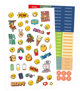 ROTH Hausaufgabenheft Teens für clevere Faule Fire Faces