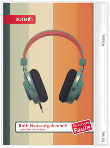 ROTH Hausaufgabenheft Teens für clevere Faule Cute Pear