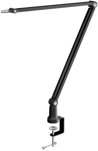 LogiLink Pied de micro, longeur du bras: 840 mm max., noir