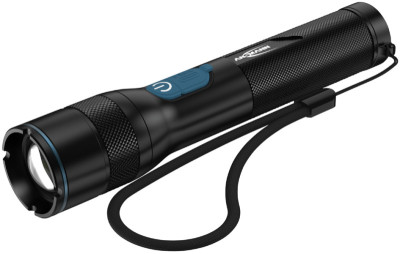 ANSMANN Akku LED-Taschenlampe Adventure TA1800RF, schwarz