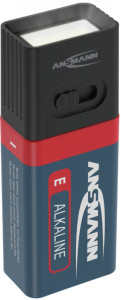 ANSMANN Mini-LED-Leuchte ACTION mit 9V Batterie, schwarz