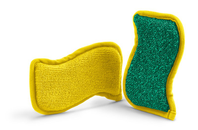 Spontex Éponge Flex & Wash, pack de 2