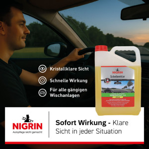 NIGRIN KFZ-Scheiben-Frostschutz Citrus, Konzentrat, 3 l