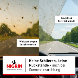 NIGRIN KFZ-Scheiben-Frostschutz Citrus, Konzentrat, 3 l