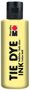 Marabu Batikfarbe TIE DYE INK, 80 ml, 218 pastellgelb