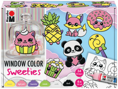 Marabu Kit Window Color fun & fancy 