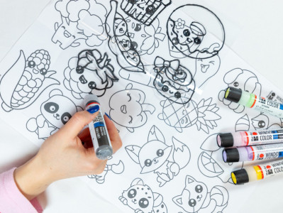 Marabu Kit Window Color fun & fancy 