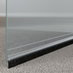 tesa INSULATION Isolation bas de porte, transparent, 43 mm