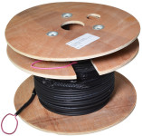 LogiLink LWL Trunkkabel U-DQ(ZN)BH, OM4, 100 m, schwarz