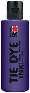 Marabu Peinture batik TIE DYE INK, 80 ml, bleu foncé 053