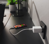DIGITUS Chargeur secteur USB, 20 W, USB-C/USB-A, blanc