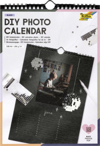folia Kreativ-Wandkalender, DIN A4, weiß