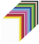 folia Carton coloré, A4, 180 g/m2, 500 feuilles, 25 couleurs