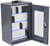 kangaro Armoire pour smartphones, 36 logements, gris foncé