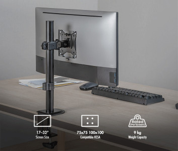 LogiLink Monitorhalterung für 1 Monitor 17-32