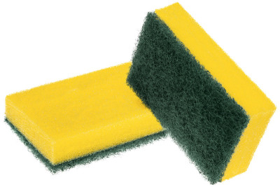 Scotch-Brite Reinigungsschwamm Classic XXL, gelb/grün