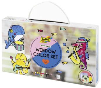 folia Kit Window Color BASIC SMALL, 10 x 30 ml